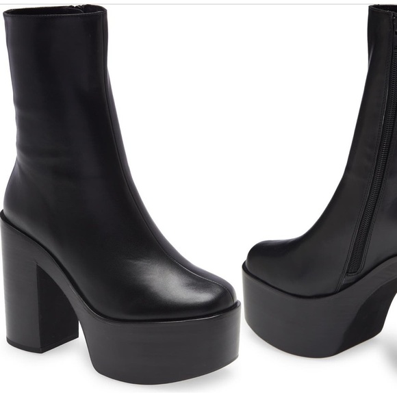 Jeffrey Campbell Shoes - Jeffrey Campbell Mexique High Heel Platform Black Bootie Size 7